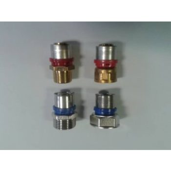 26-3/4 Külső menetes egyenes csatlakozó TH press