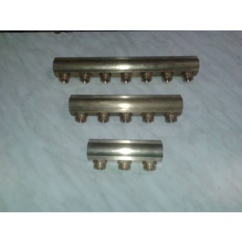 Osztó-gyűjtő szelep nélkül 1-3/4 5 körös